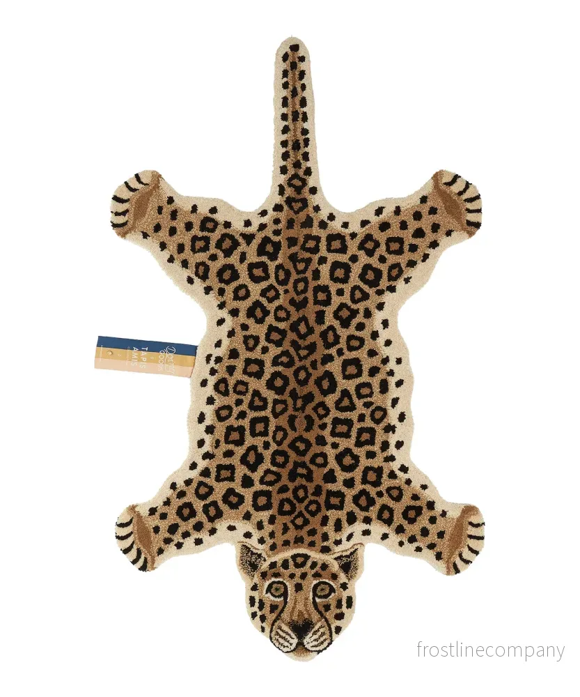 Leopard matta – två storlekar Leopard matta – två storlekar