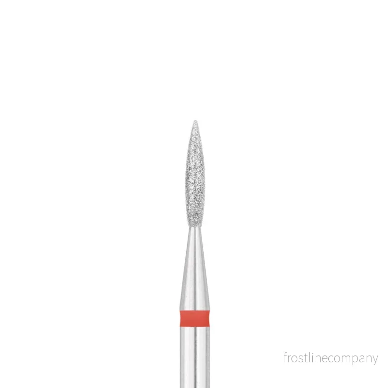 Exo Diamantbits till nagelfräs - Flamma Rund Ø1,6/8 mm Fin - Bild 2