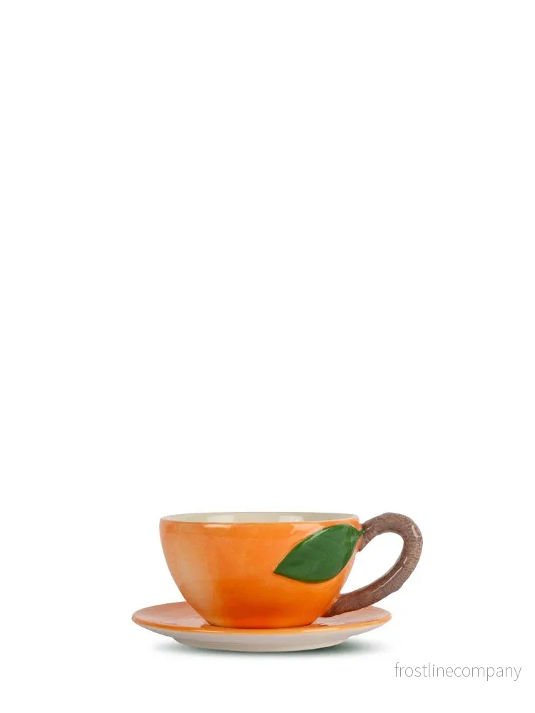 Kopp med fat Peach