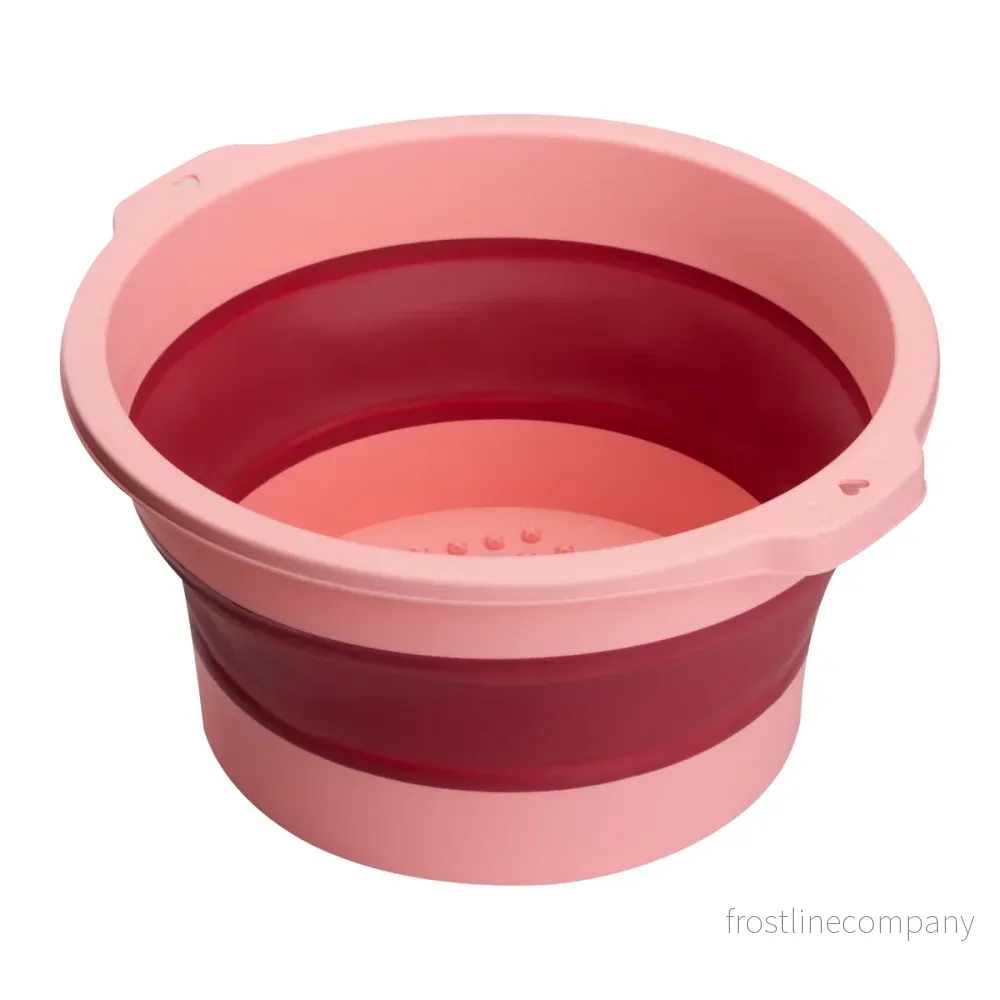 Pedikyrskål Hopfällbar Rosa Pedikyrskål Hopfällbar Rosa