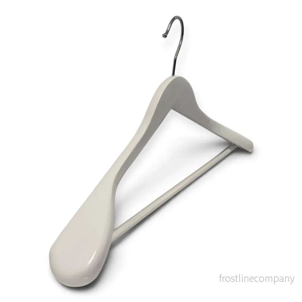 Vinklad jackgalge, vit – B 45 cm Vinklad jackgalge, vit – B 45 cm