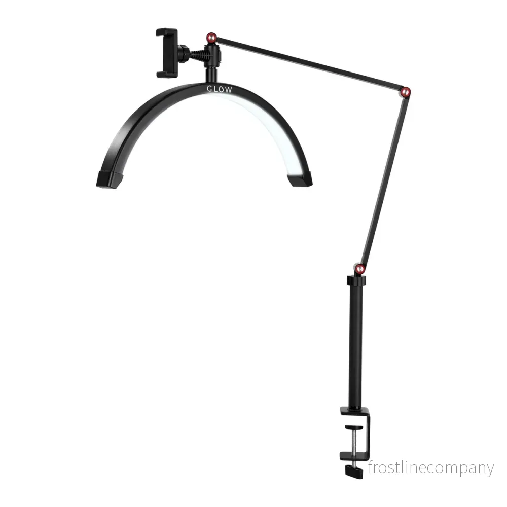 LED-lampa Glow MX3 med klämma, mattsvart – Nagellampa bord LED-lampa Glow MX3 med klämma, mattsvart – Nagellampa bord