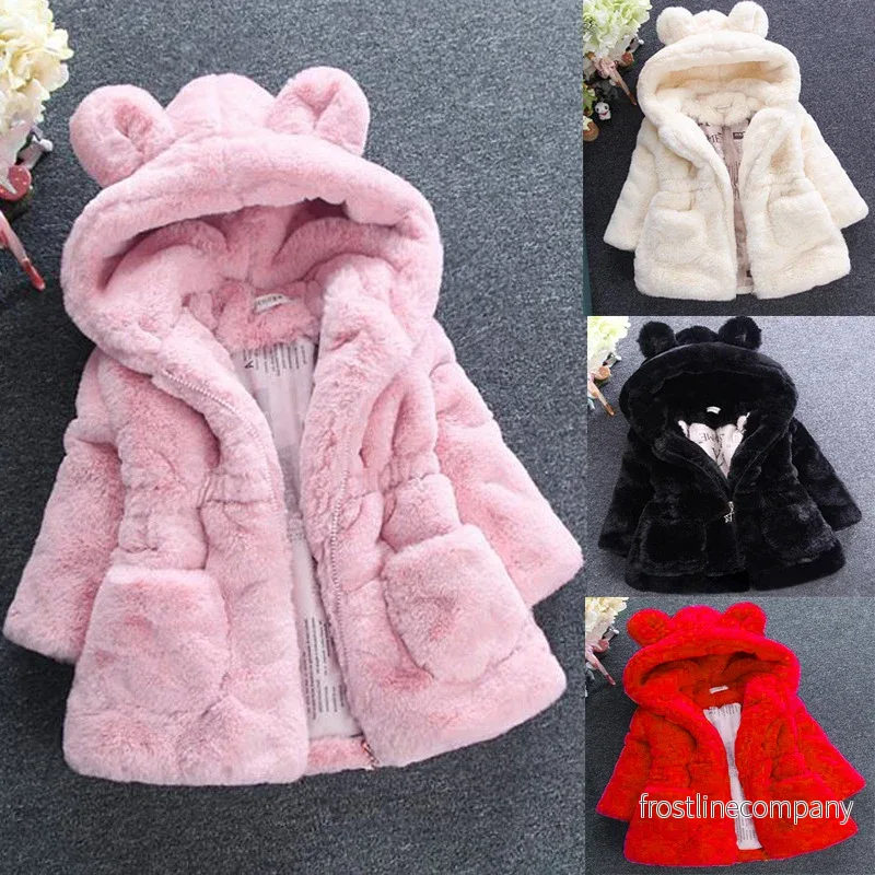 A girl’s fur coat for autumn and winter A girl’s fur coat for autumn and winter