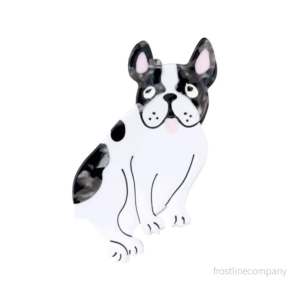 Coucou Suzette hårklämma Fransk Bulldog