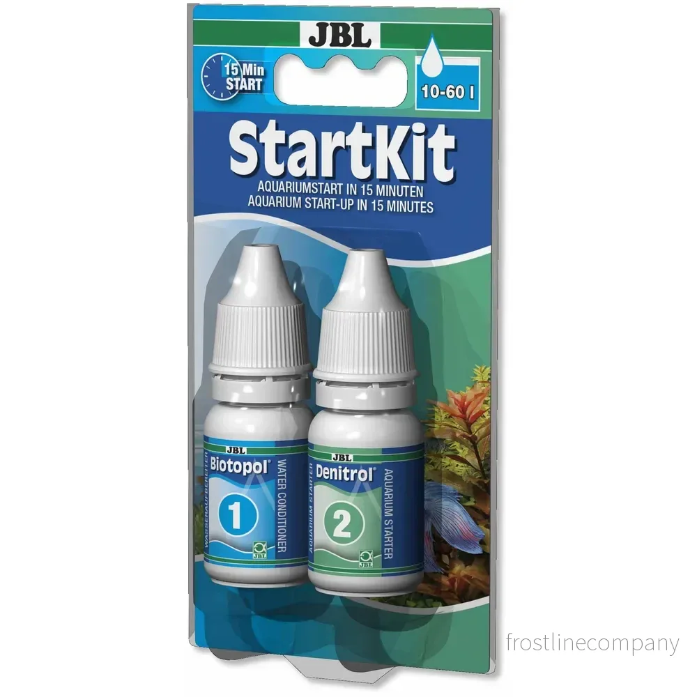 JBL StartKit – Vattenberedning & startbakterier 2×15ml (6-pack) JBL StartKit – Vattenberedning & startbakterier 2×15ml (6-pack)