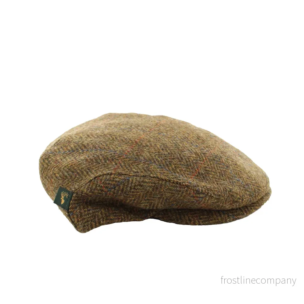 Gubbkeps Ulltweed Brun
