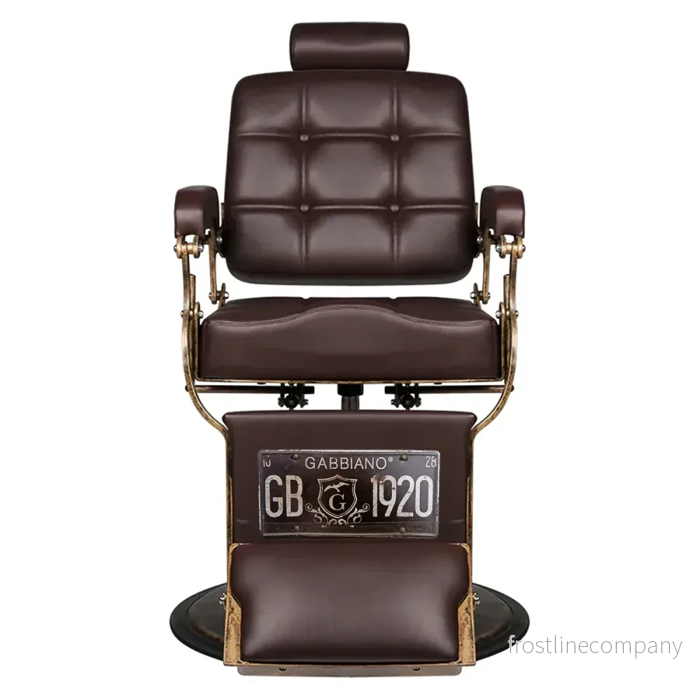 Barberstol Gabbiano Boss - Brun - Bild 2