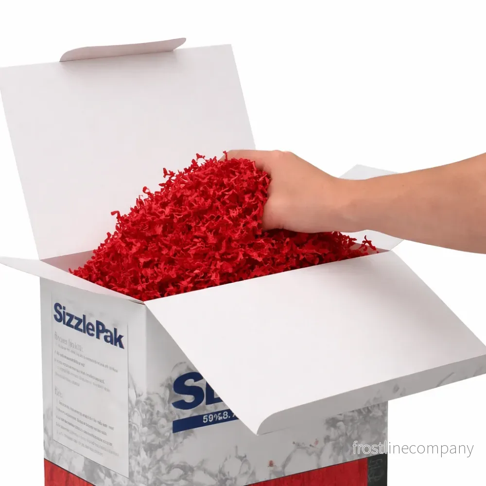 Sizzlepack, röd, förpackning med 5 kg