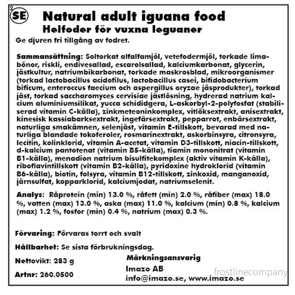 ZooMed Natural Adult Iguana Food 283g - Bild 3
