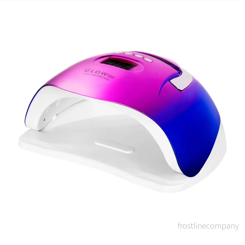 UV/LED Nagellampa Glow F2 220W - Rosa/Blå - Bild 2