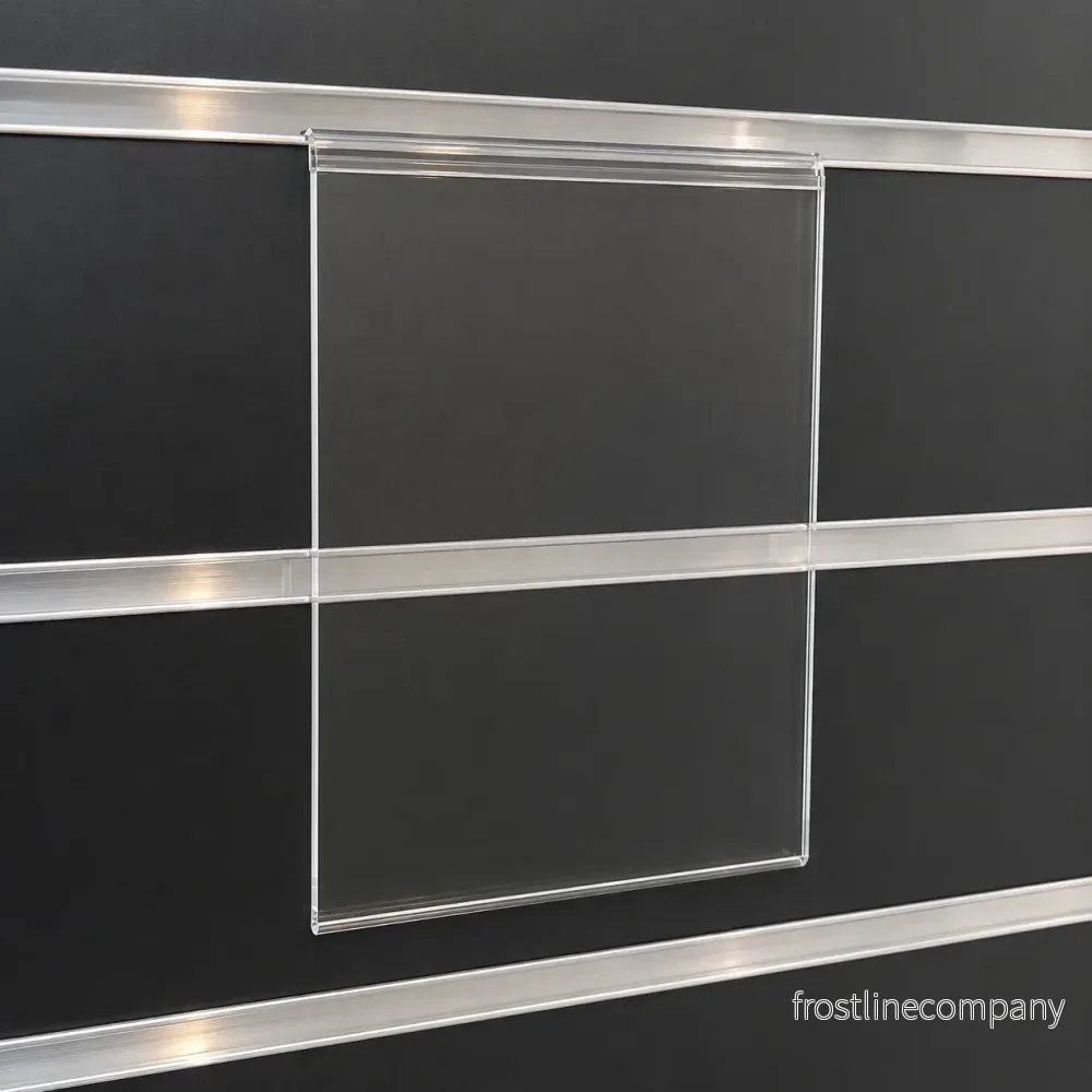 Skyltställ för t/ panel, akryl - A6 - Bild 3