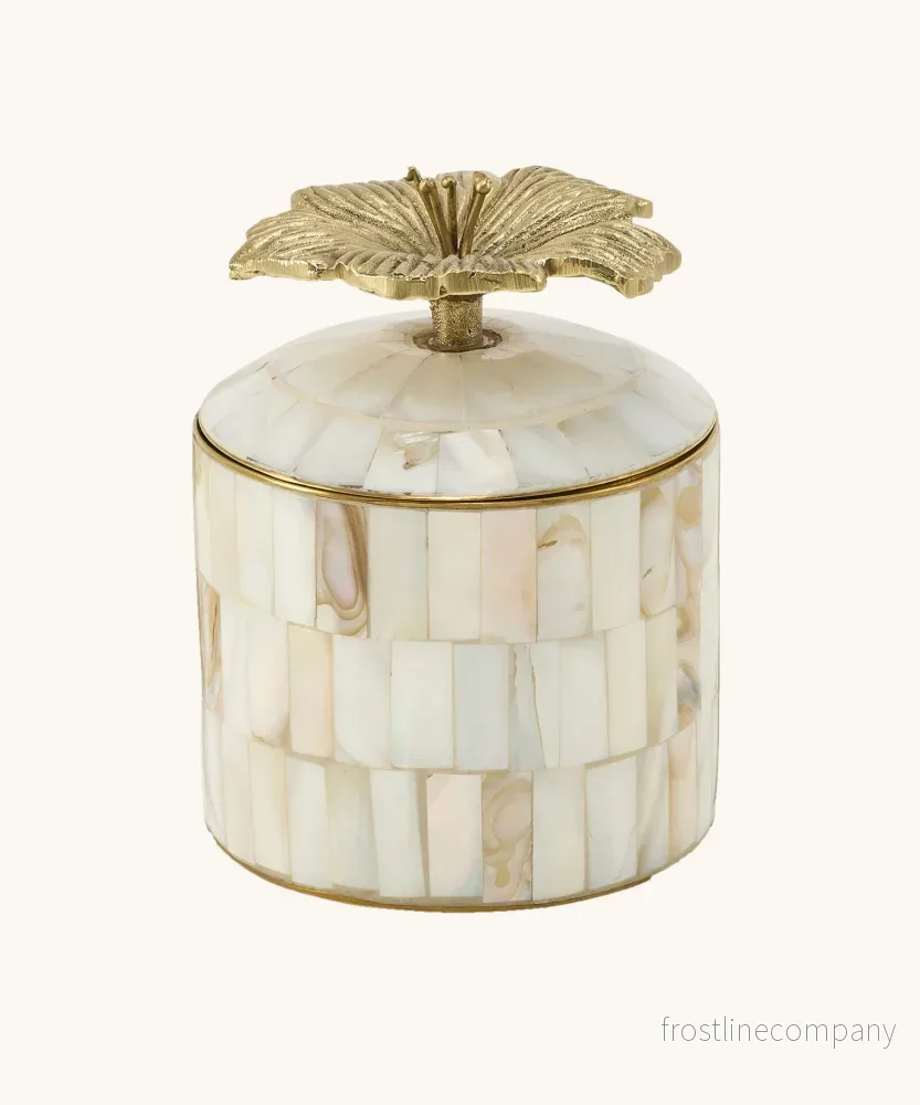 Hailey ask med Hibiscus Pearly Hailey ask med Hibiscus Pearly
