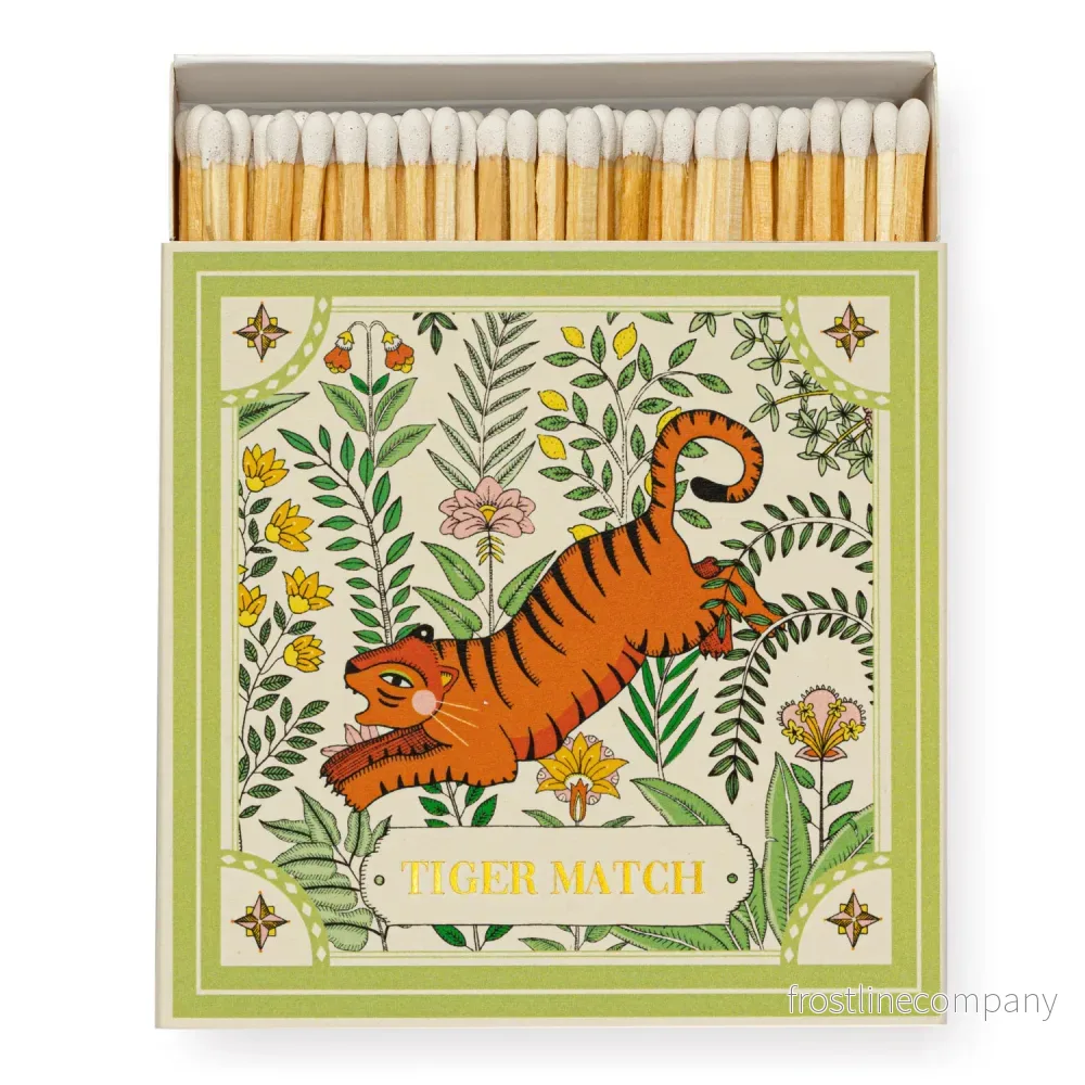 Tändstickor Archivist – Green Tiger Tändstickor Archivist – Green Tiger