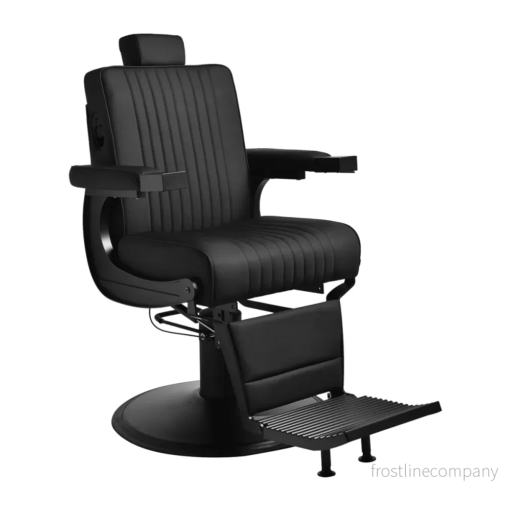 Barberstol Gabbiano Levi Svart Barberstol Gabbiano Levi Svart