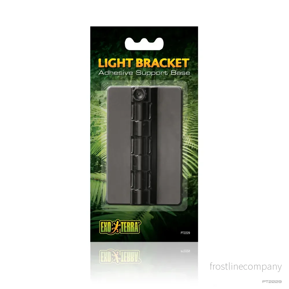 Exo Terra Light Bracket Adhesive Support Base – Självhäftande ersättningsfäste Exo Terra Light Bracket Adhesive Support Base – Självhäftande ersättningsfäste