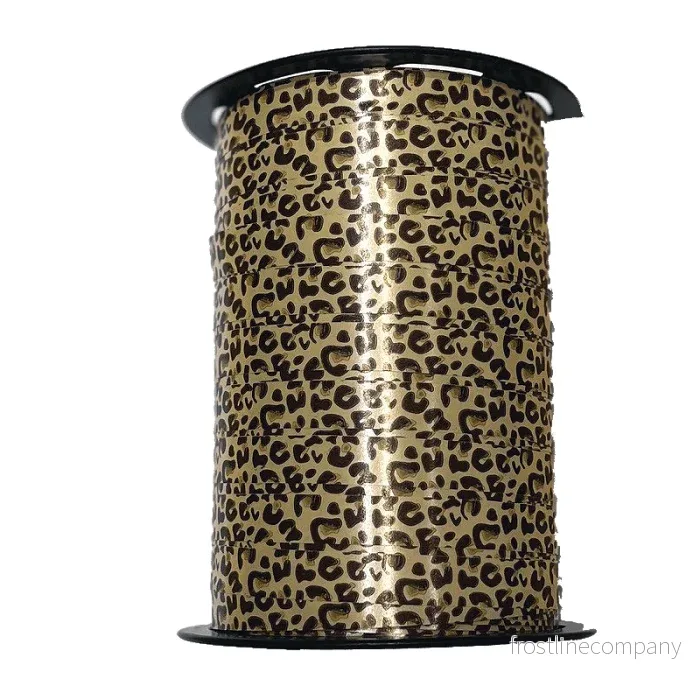 Gåvoribbon. Leopardmönster. 10 x 225 mtr. - Bild 2