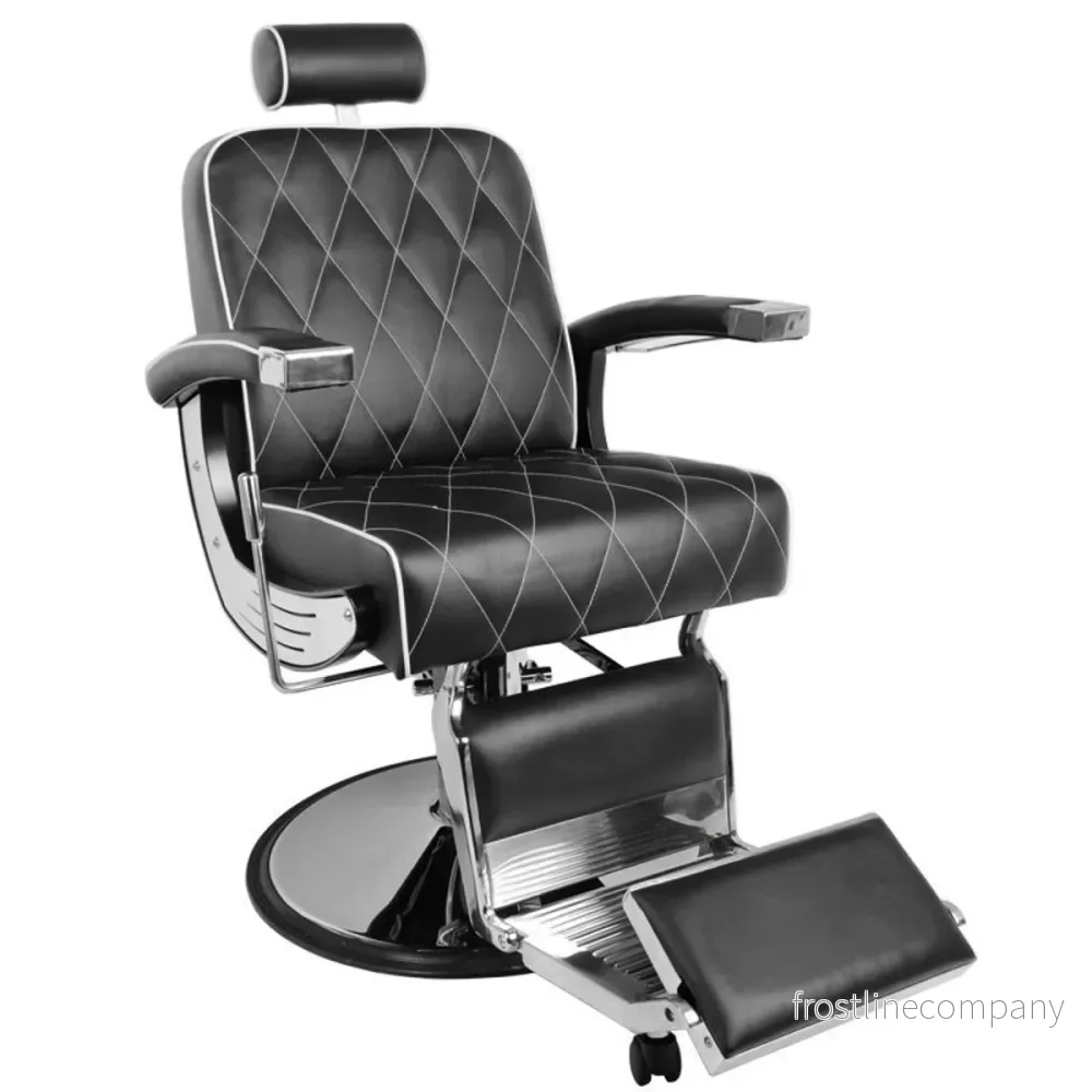 Barberstol Gabbiano Imperial Svart Barberstol Gabbiano Imperial Svart