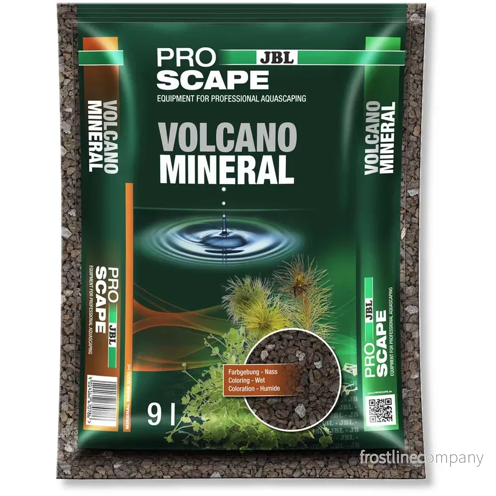 JBL ProScape Volcano Mineral Bottensubstrat 9L – Baslager för aquascaping
