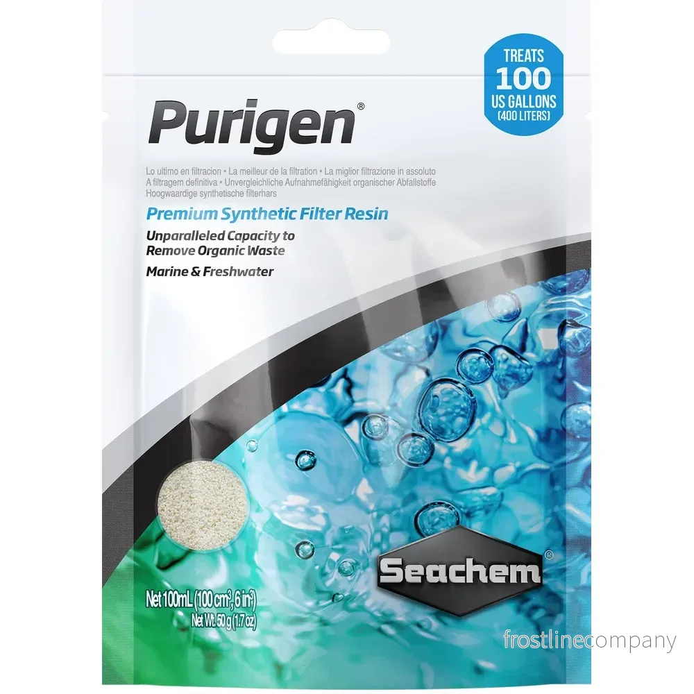 Seachem Purigen – Premiumfiltermedia mot organiskt avfall Seachem Purigen – Premiumfiltermedia mot organiskt avfall