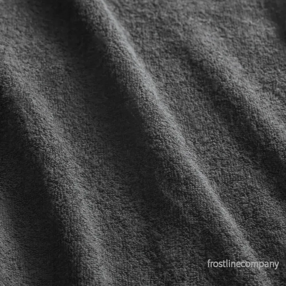 Bänkskydd i frotté för behandlingsstol 190x60 cm - Grafit - Bild 2