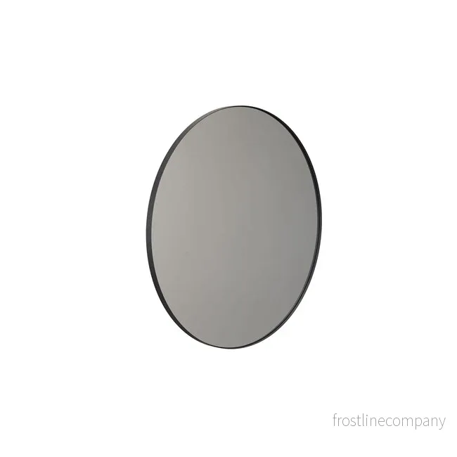 U4131-GO SPEGEL Ø100cm SVART matt