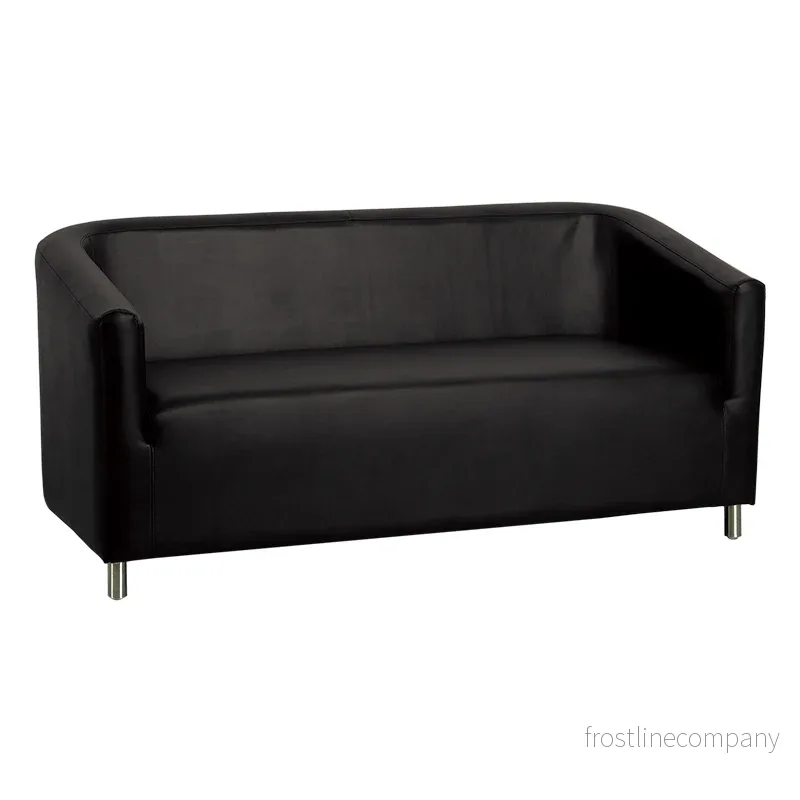 Väntrumssoffa Gabbiano M021 3-sits Svart Väntrumssoffa Gabbiano M021 3-sits Svart