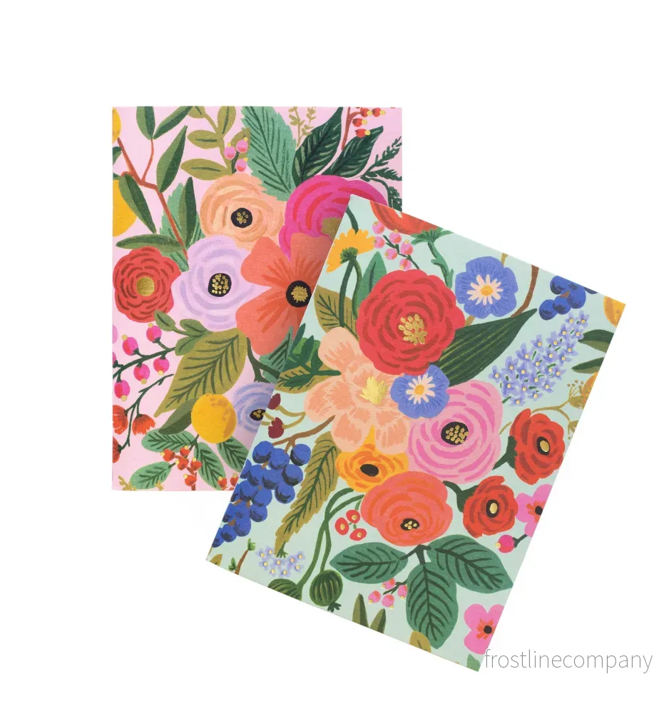 Anteckningsbok Garden party 2-pack Anteckningsbok Garden party 2-pack