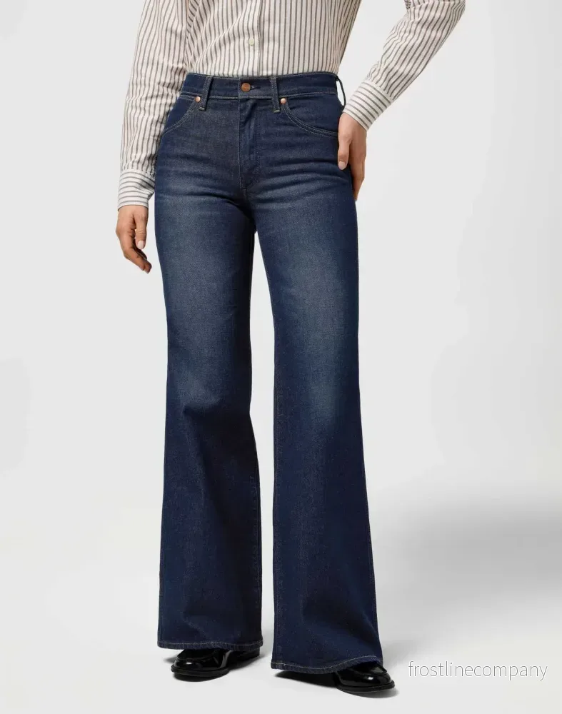 Wrangler 70s Flare Bomullsjeans