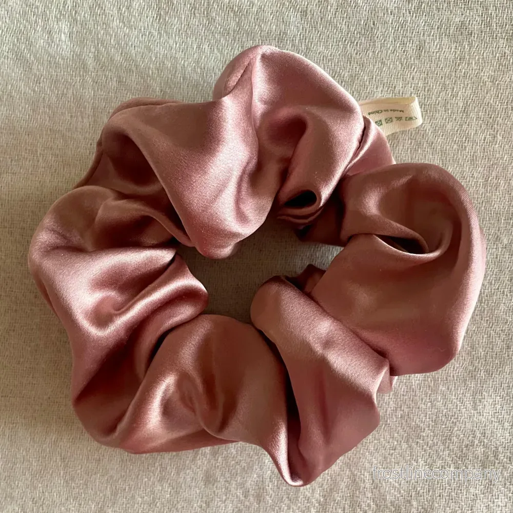 100% 30 momme Oversized Silk Scrunchie - Bild 3