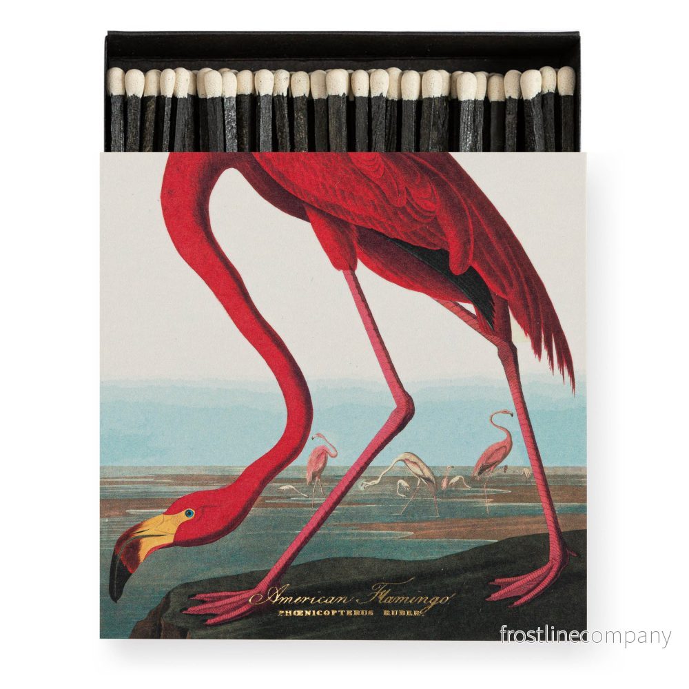Tändstickor Archivist – The american flamingo Tändstickor Archivist – The american flamingo
