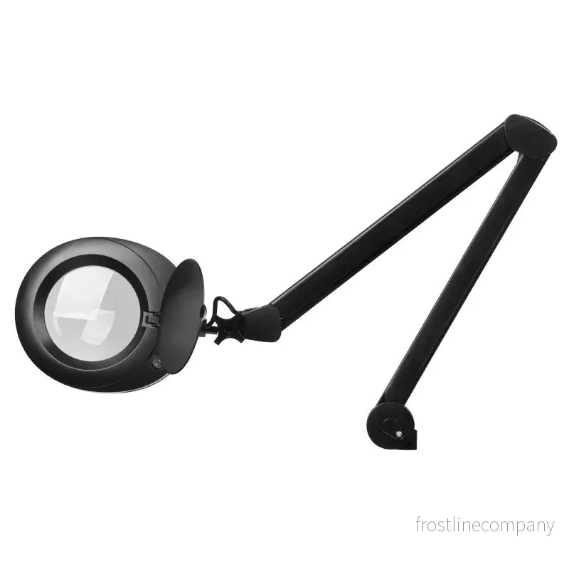 Förstoringslampa LED Elegante 6025 Svart 5D med bordsklämma Förstoringslampa LED Elegante 6025 Svart 5D med bordsklämma