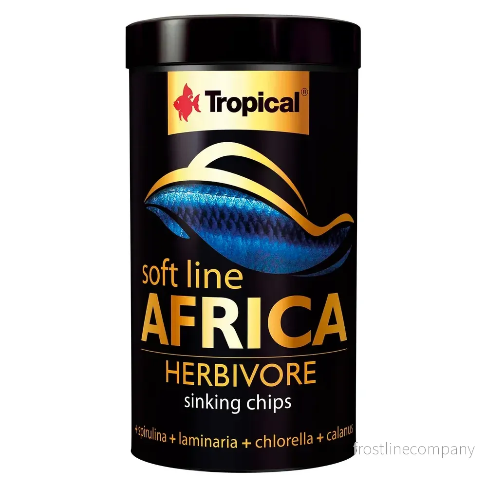 Tropical Soft Line Africa Herbivore M – mjuka sjunkande chips för växtätande och allätande afrikanska fiskar Tropical Soft Line Africa Herbivore M – mjuka sjunkande chips för växtätande och allätande afrikanska fiskar
