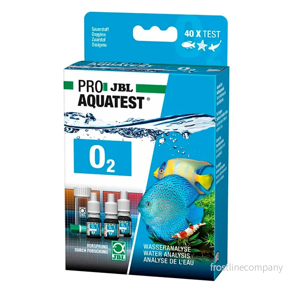 JBL ProAquaTest O₂ Syre – Syretest för akvarium och damm (ca.40 tester) JBL ProAquaTest O₂ Syre – Syretest för akvarium och damm (ca.40 tester)