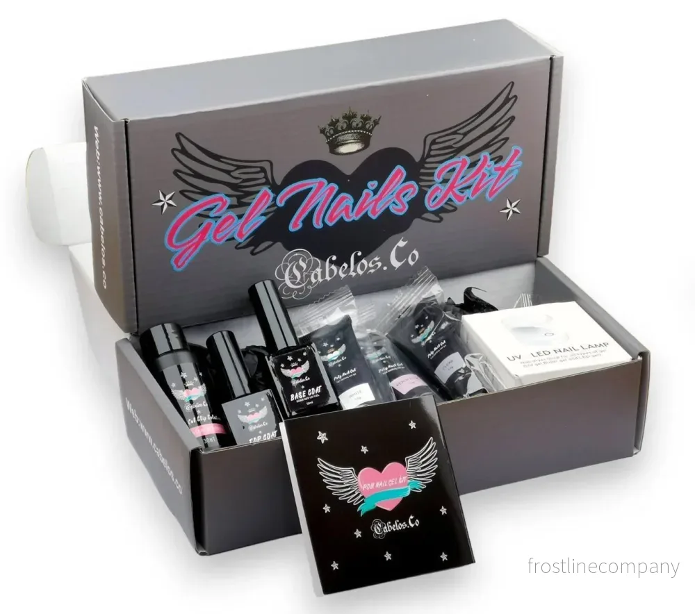Polygel Nagelkit med Uv Lampa - Bild 2