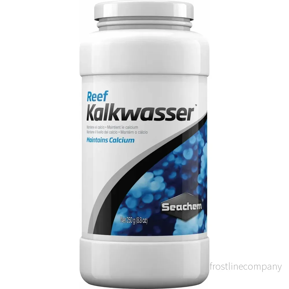 Seachem Reef Kalkwasser 250g – Rent kalciumhydroxid för stabilt kalciuminnehåll i revakvarium Seachem Reef Kalkwasser 250g – Rent kalciumhydroxid för stabilt kalciuminnehåll i revakvarium