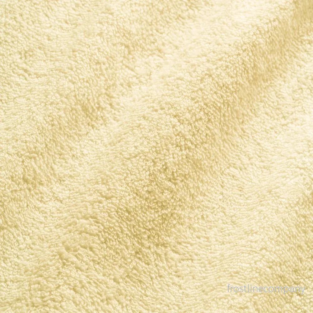 Bänkskydd frotté för behandlingsstol 190x60 cm - Gul - Bild 2