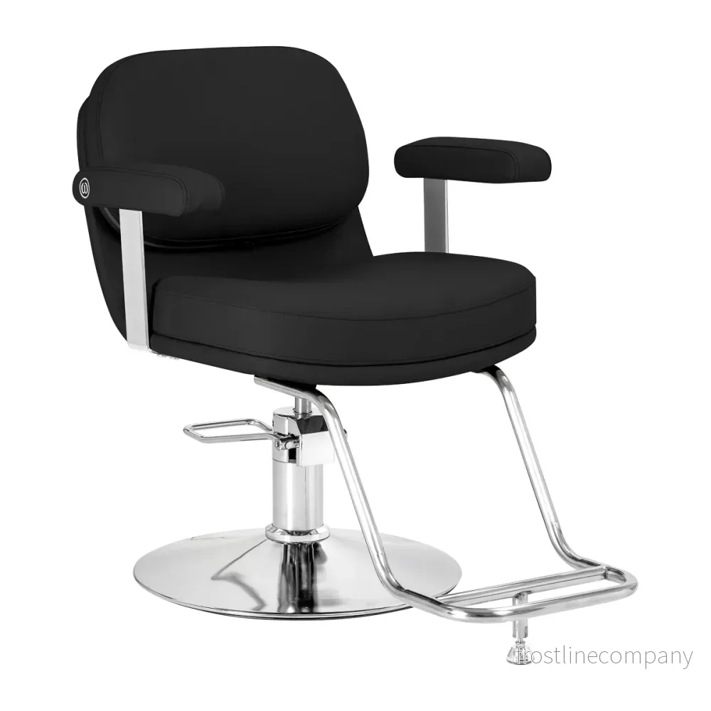 Frisörstol Omega Astra Svart Frisörstol Omega Astra Svart