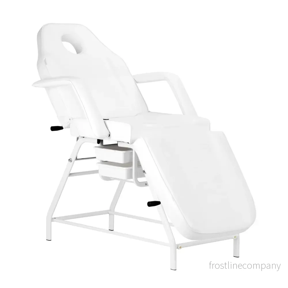 Behandlingsstol 557A med brickor - Vit - Bild 3
