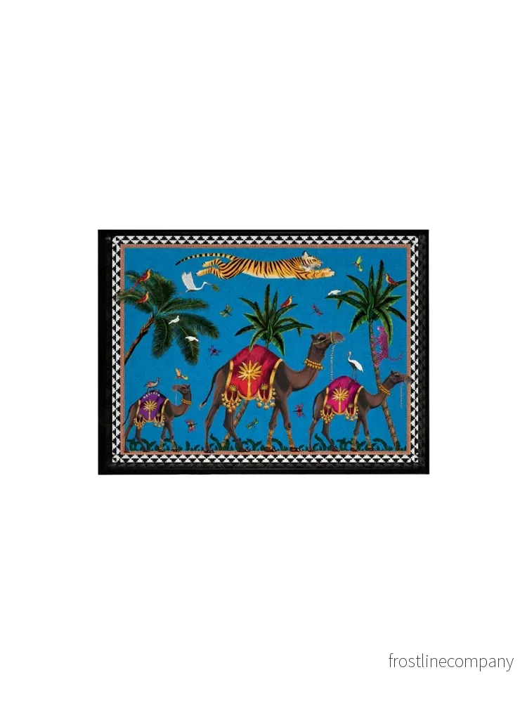 Bricka Ortigia Sicilia Flying Tiger blue Bricka Ortigia Sicilia Flying Tiger blue
