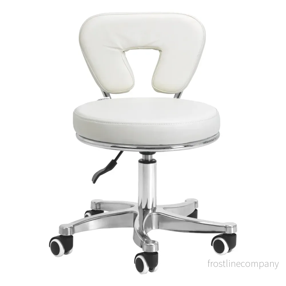 Taburett 9266 Vit - Justerbar Arbetspall - Bild 2