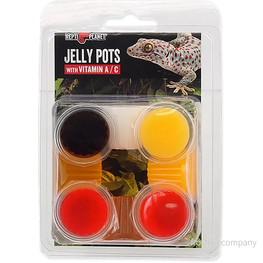 ReptiPlanet Jelly Pots Mixed 8st ReptiPlanet Jelly Pots Mixed 8st