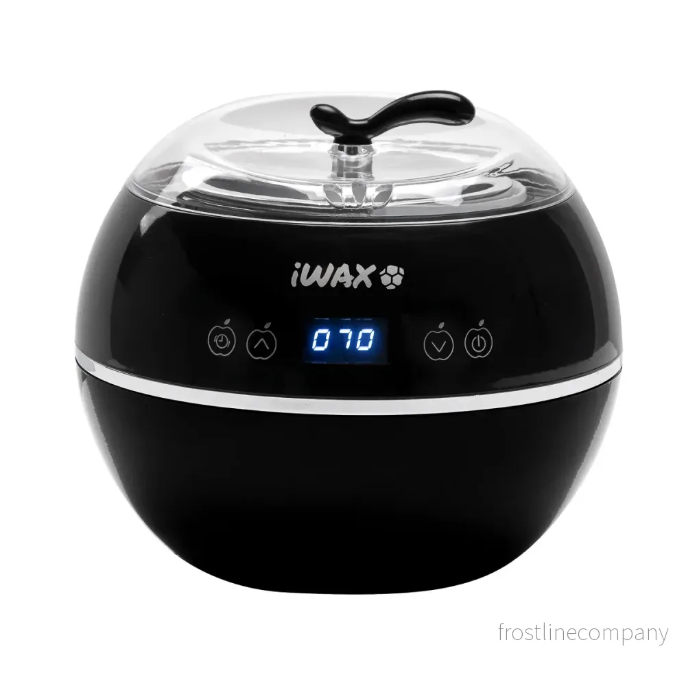 iWax 500ml 100W Vaxvärmare Burk Svart