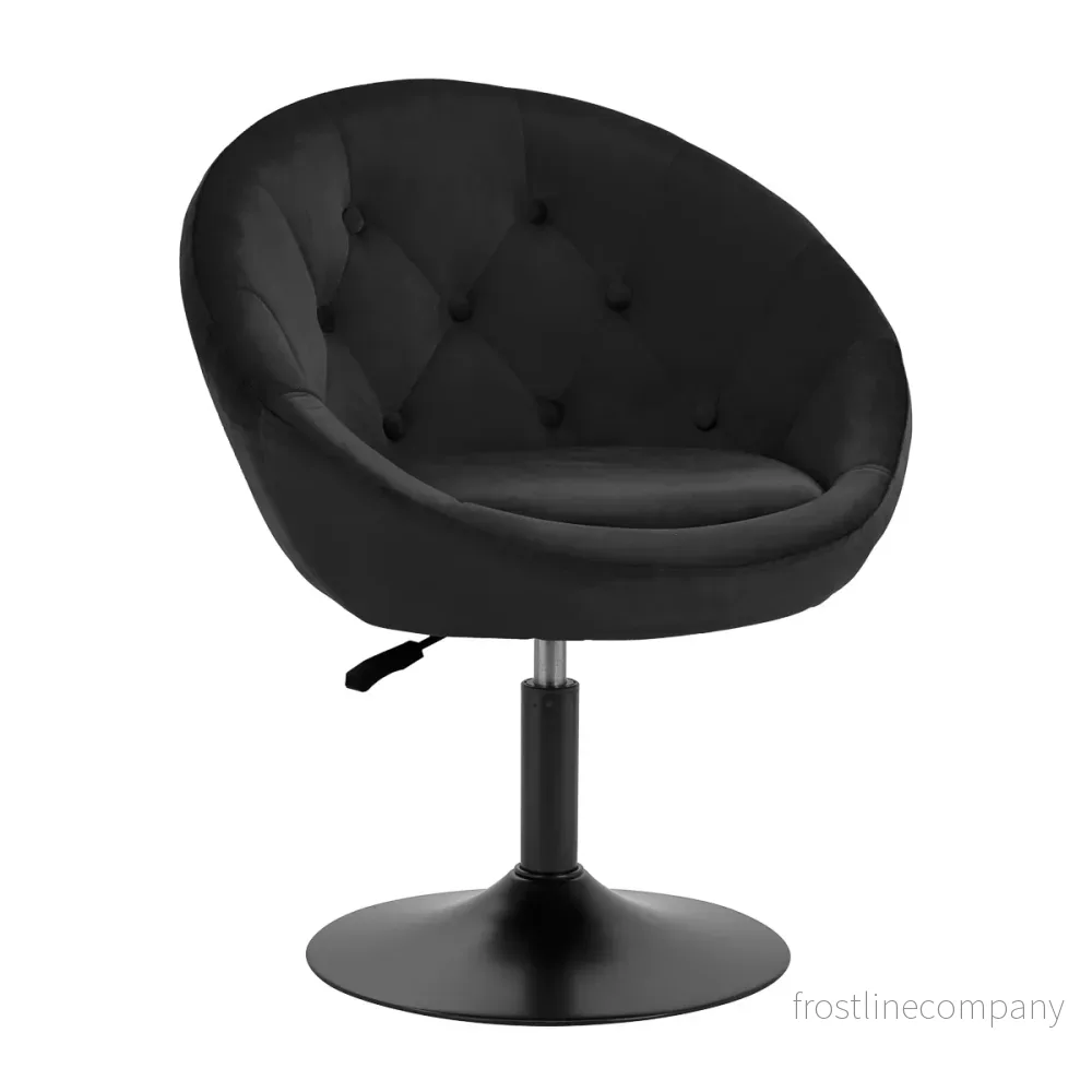 Snurrstol 4Rico QS-BL12B Svart Snurrstol 4Rico QS-BL12B Svart