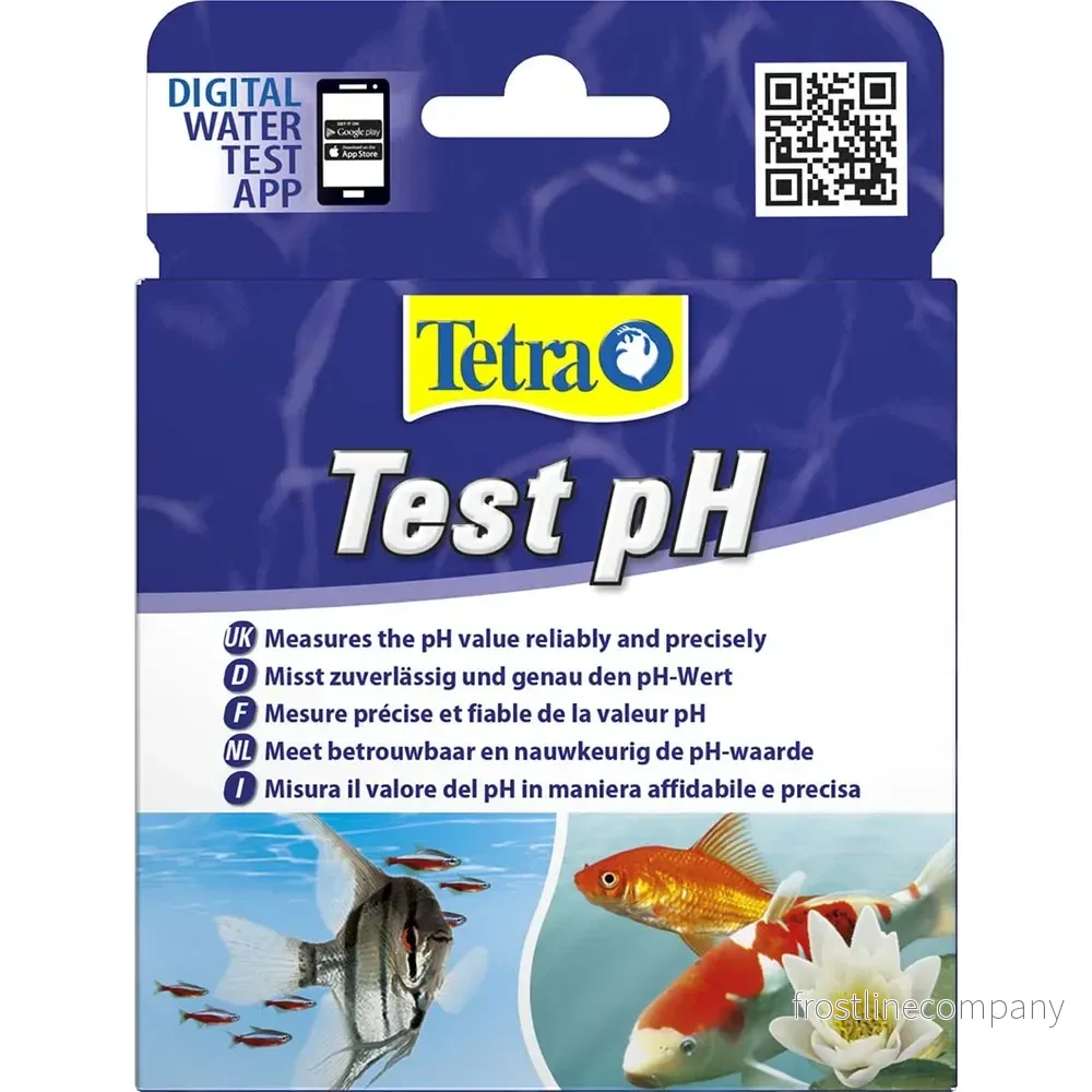 Tetra Test pH Sötvatten – Vattentest 50st
