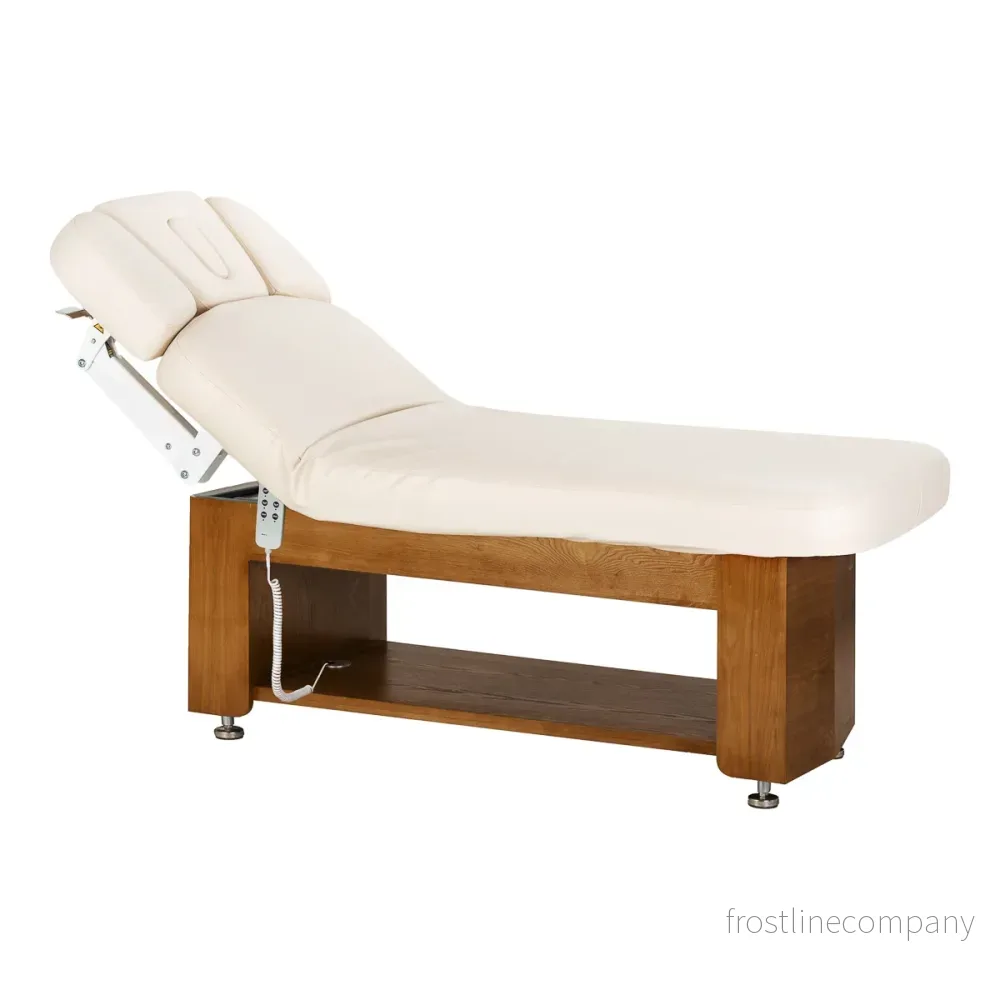 Massagebänk elektrisk Sillon Leisure Premium Crème - Bild 2