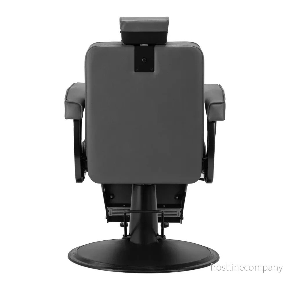 Barberstol Hair System BM88066B Grå-Svart - Bild 3