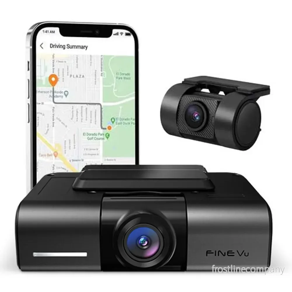 FineVu GX4K 2CH 4K Wifi GPS 32gb dashcam FineVu GX4K 2CH 4K Wifi GPS 32gb dashcam
