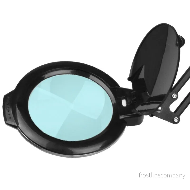 Förstoringslampa LED 5D med bordsfäste Glow Moonlight 8013 Svart - Bild 2