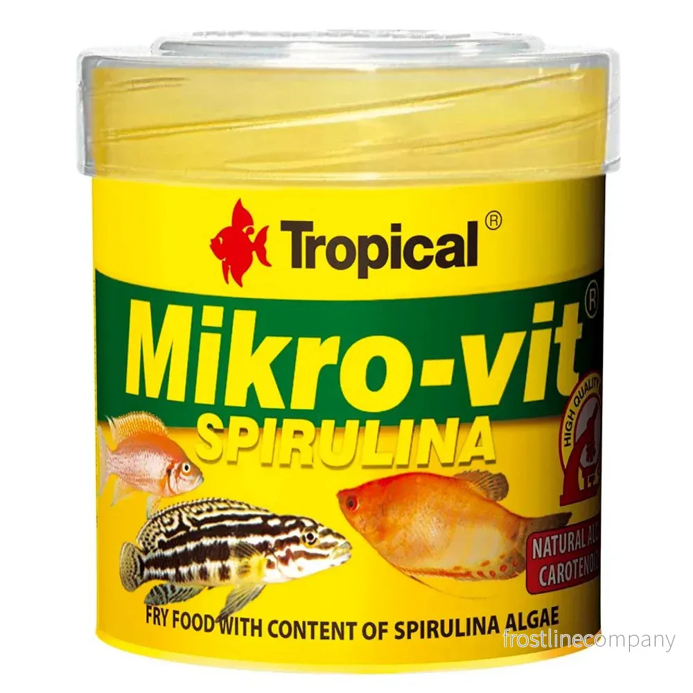 Tropical Mikro-vit Spirulina 50ml/32g 6-Pack Tropical Mikro-vit Spirulina 50ml/32g 6-Pack