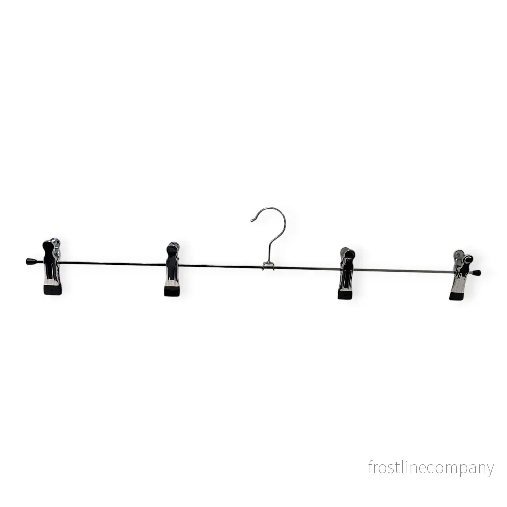 Metallklämma (B 60 cm) - 50 st. 4 klämmor H 7 cm Svart - Bild 3